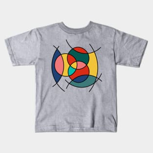 Surreal Shapes (Miro Inspired) Kids T-Shirt